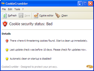 CookieCrumbler screenshot